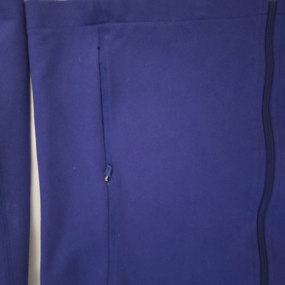 Lauren Ralph Lauren Royal Blue Full Zip Track Jacket Mock Neck Women's XL - Picture 5 of 12